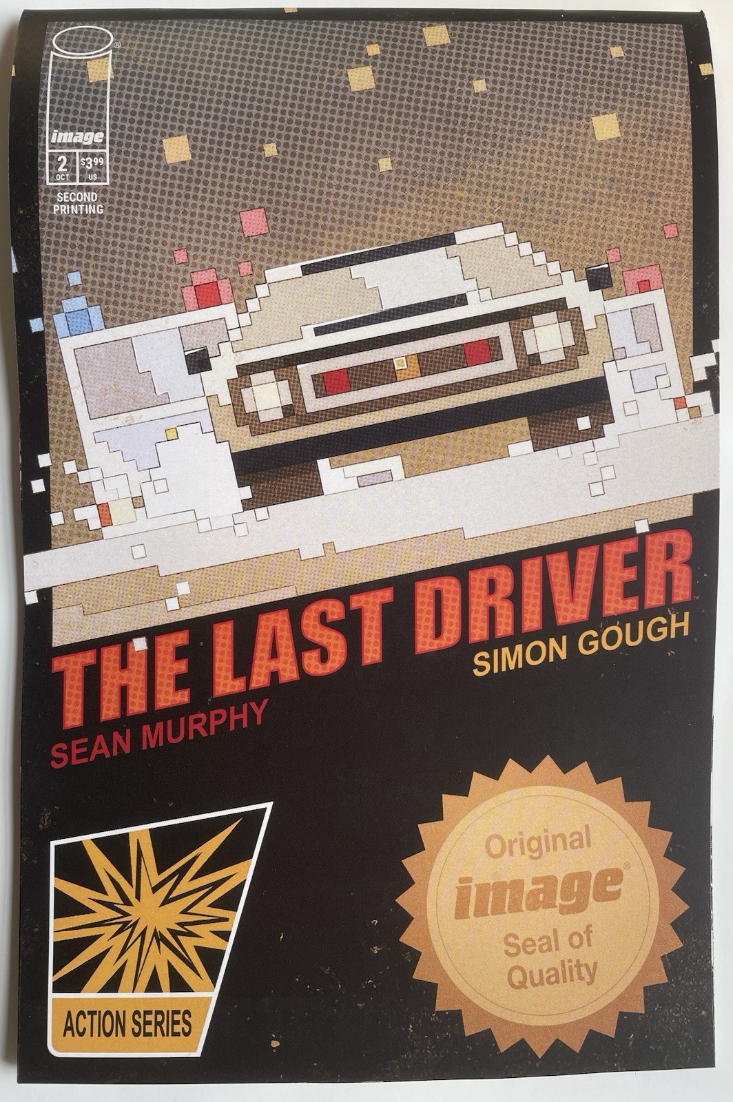 The Last Driver #2 (2026) 2nd Printing Simon Gough Variant Cover