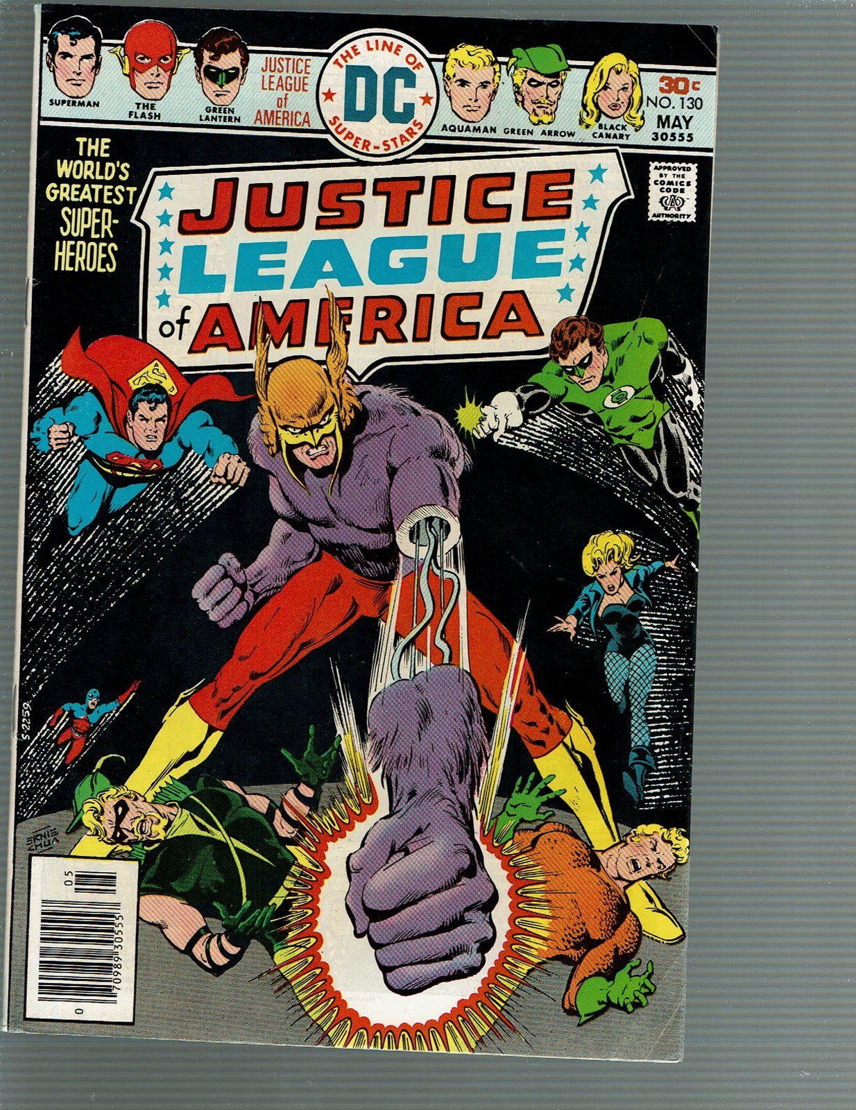 Justice League of America 130 composito JLA villain ottime condizioni -