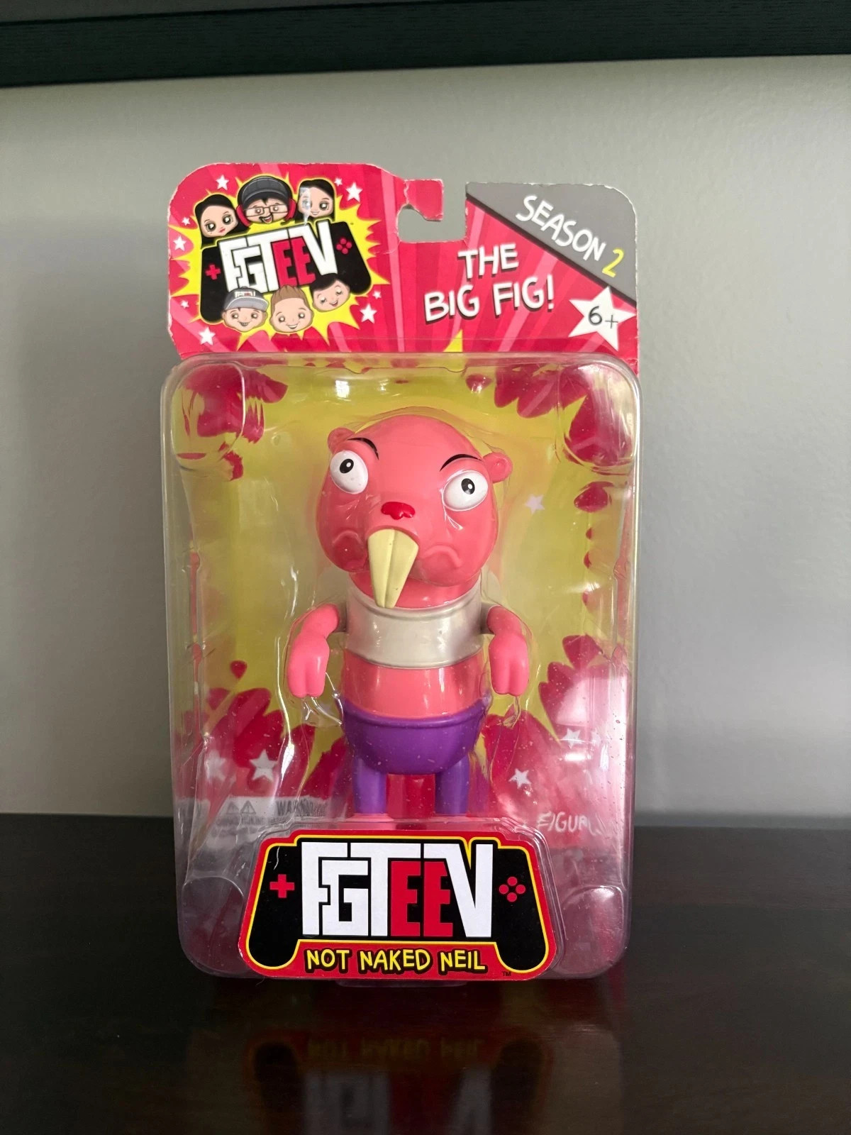 FGTEEV The Big Fig Not Naked Neil Season 2 Action Figure 6" New