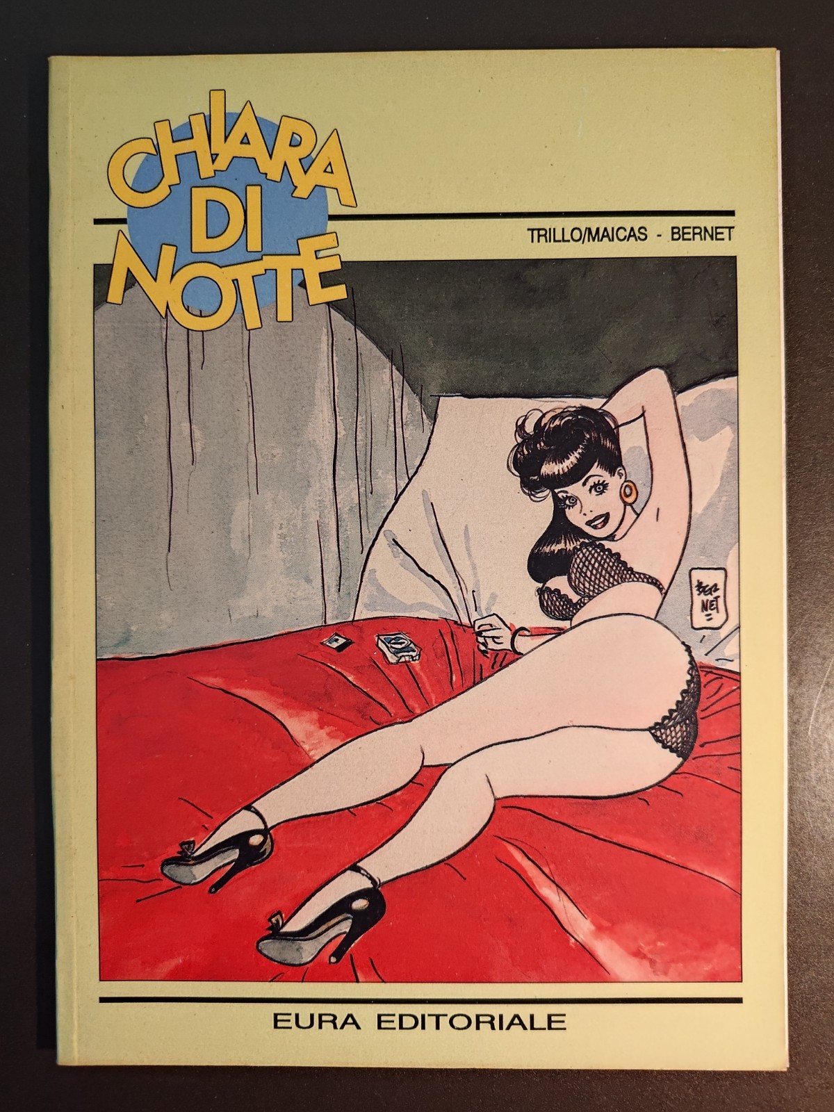 Fumetto Chiara di Notte - Trillo / Bernet - Eura Editoriale (1993)