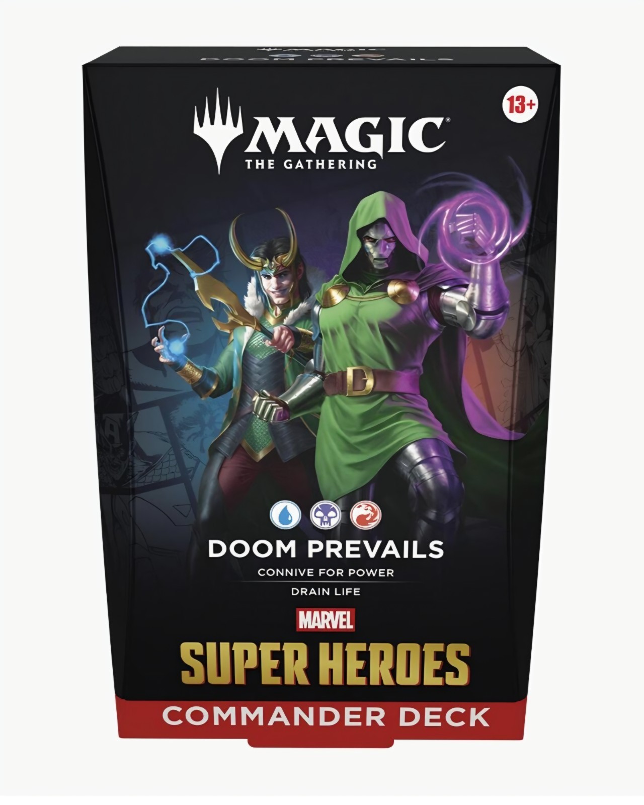 MTG Marvel Super Heroes Doom Prevails Commander Deck Magic the Gathering Sealed