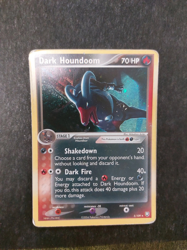 Dark houndoom EX Team Rocket returns 5/109