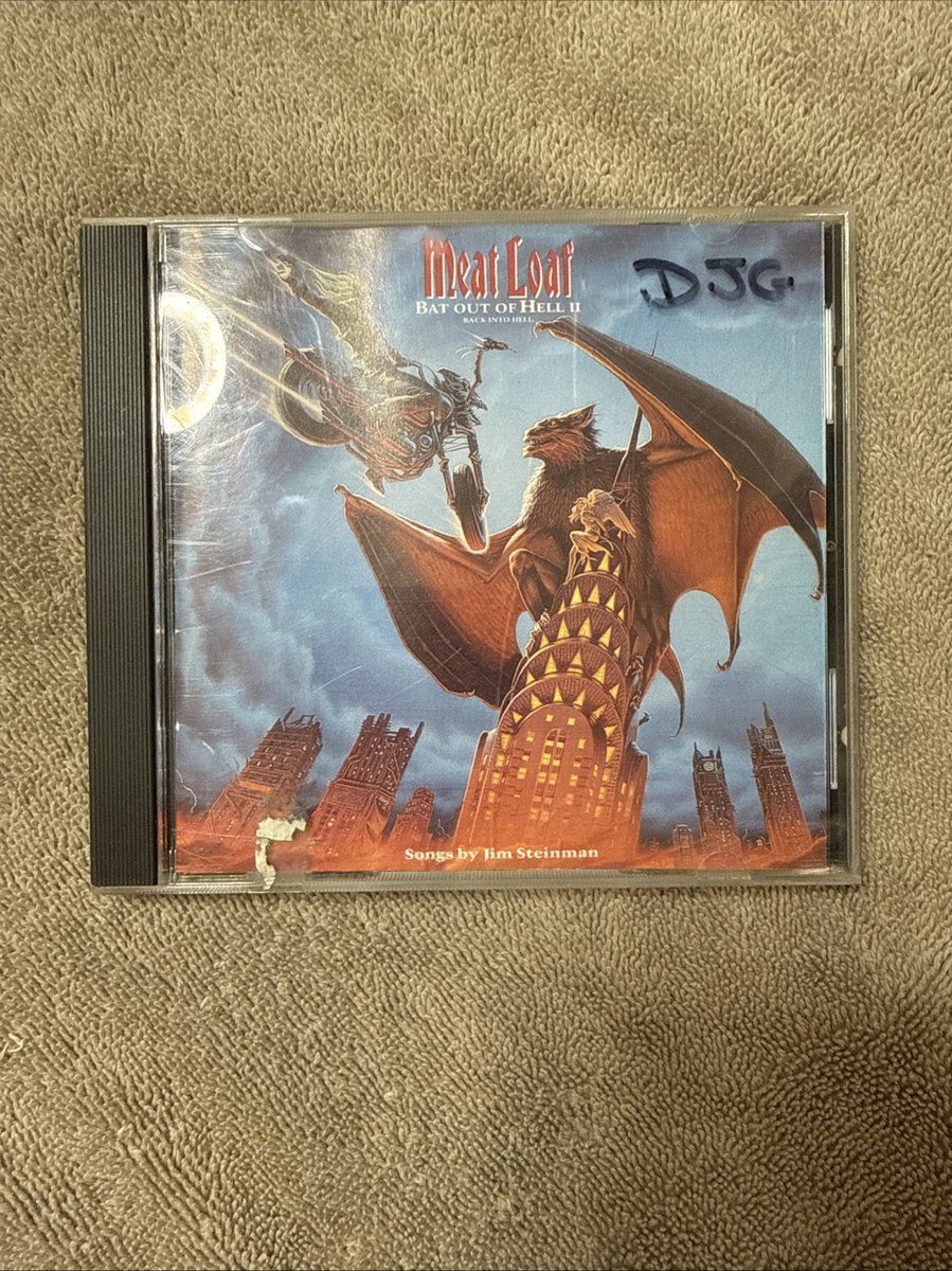 Meat Loaf - Bat Out of Hell II CD 1993 MCA Rock Epic Hits Music