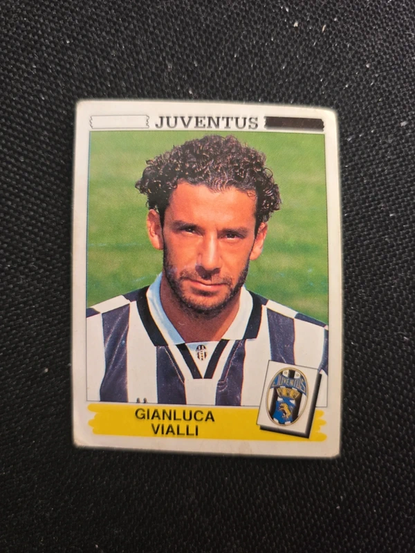 Card Figurina Juventus Gianluca Vialli Anni 90