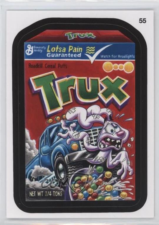 Pacchetti Topps Wacky 2012 nuovissimi serie 9 Trux #55 0f2