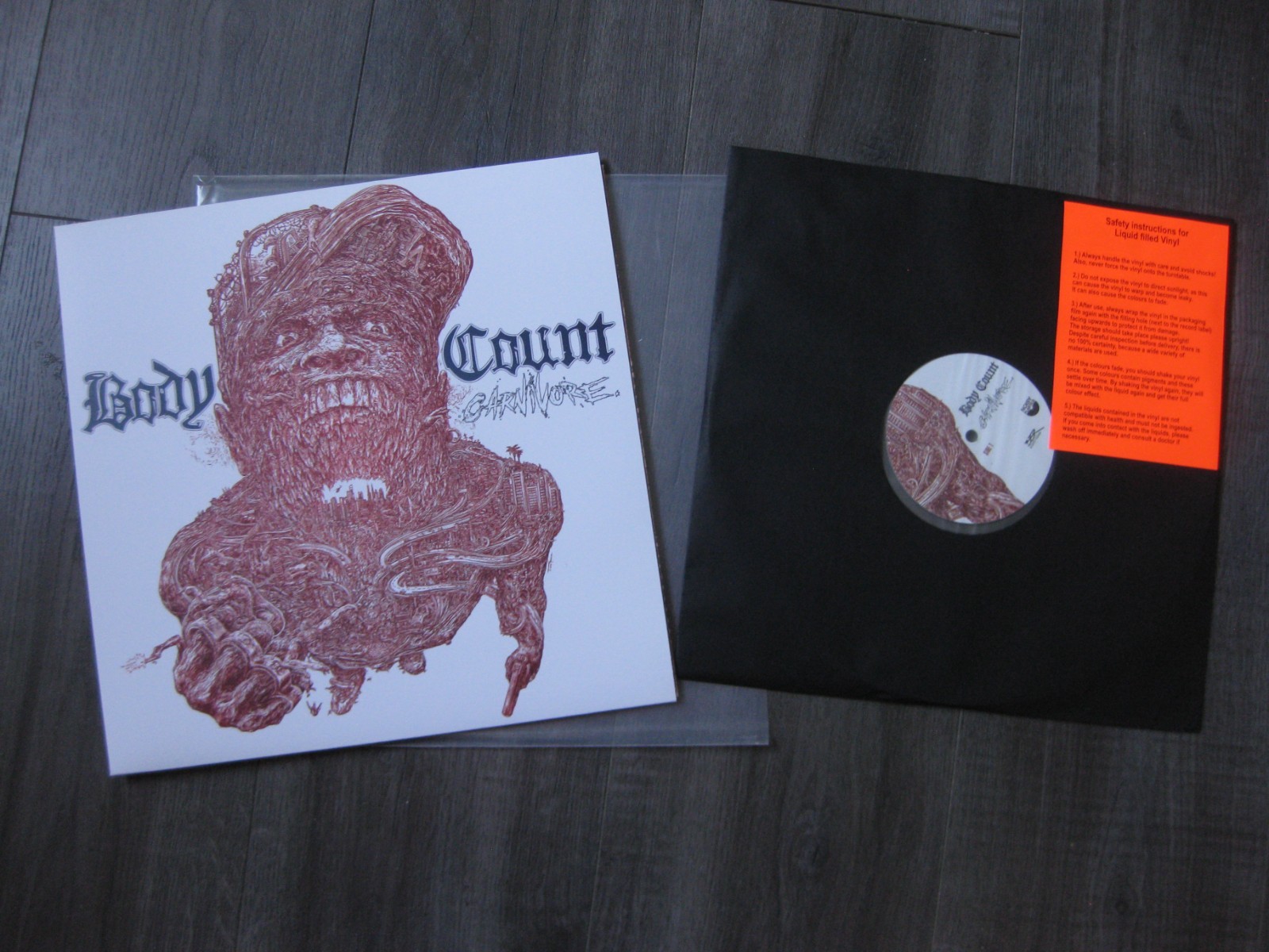 Bodycount - Liquid black red LP Carnivore only 50 copies