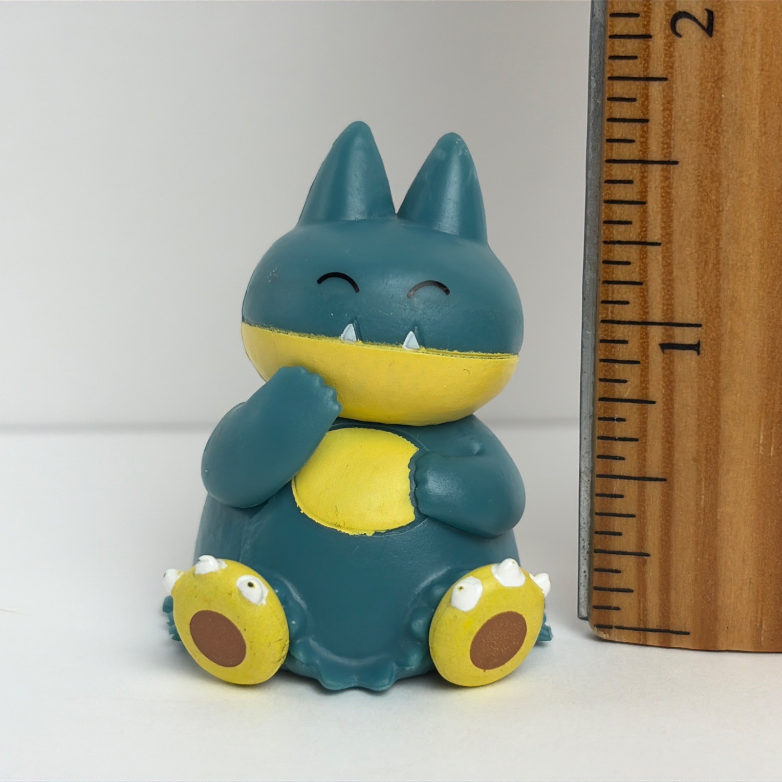 Pokemon Munchlax 1,5 pollici personaggio 2019 Wicked Cool Toys WCT Teal