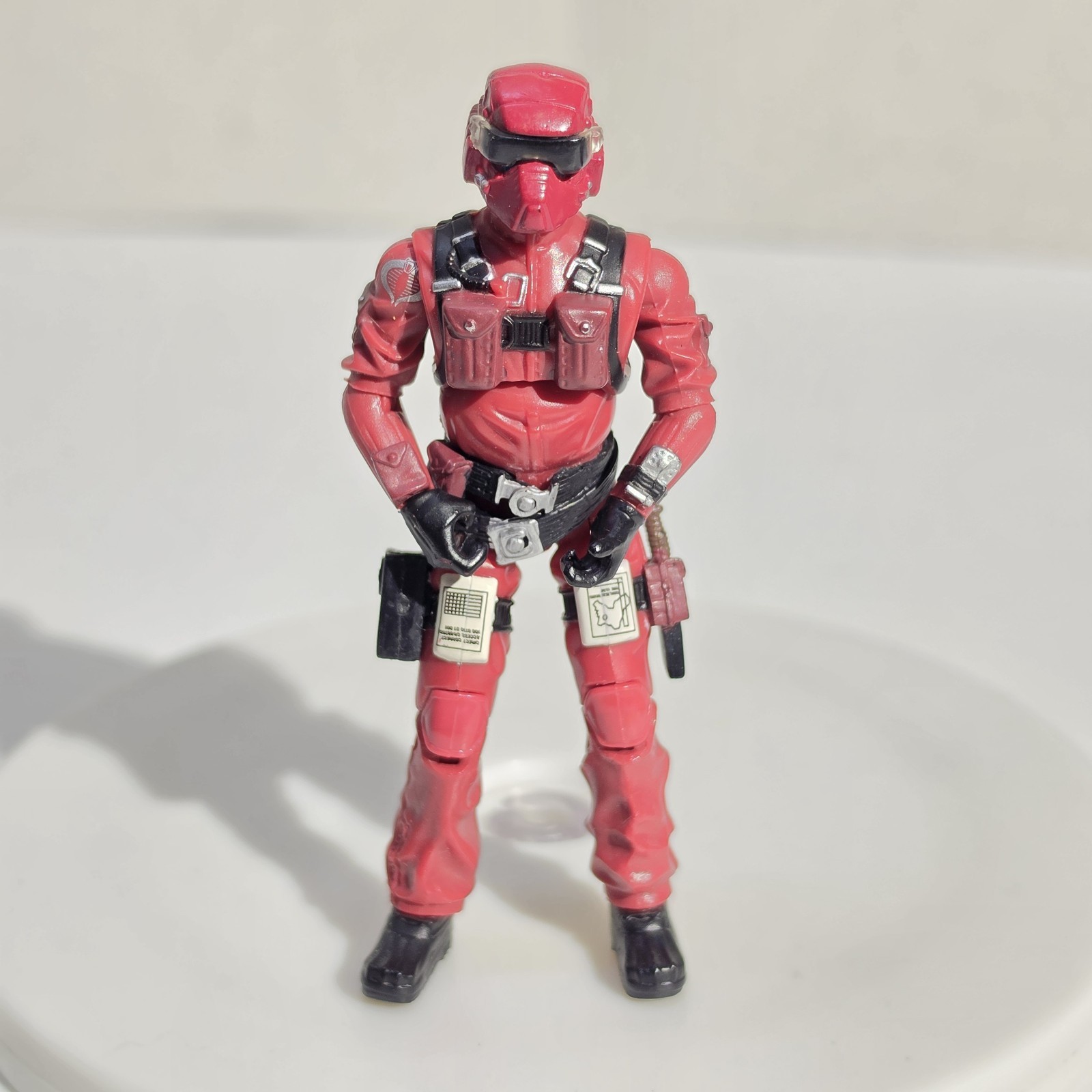 GIJOE 25° ANNIVERSARIO 2007 3,75"" WILD WEASEL COBRA PILOT 