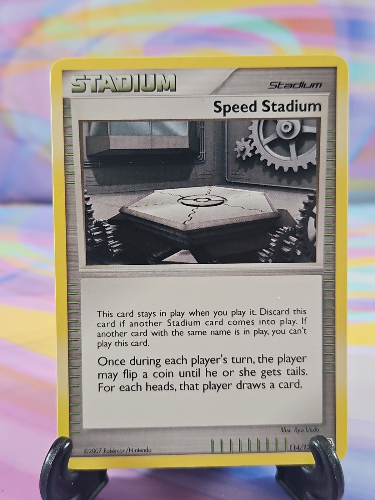 Carta Pokemon TCG Diamante e Perla | Speed Stadiuim 114/130 Non Comune
