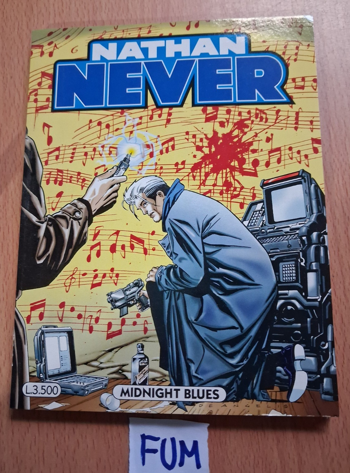 fumetto nathan never n.84 midnight blues maggio 1998 bonelli editore
