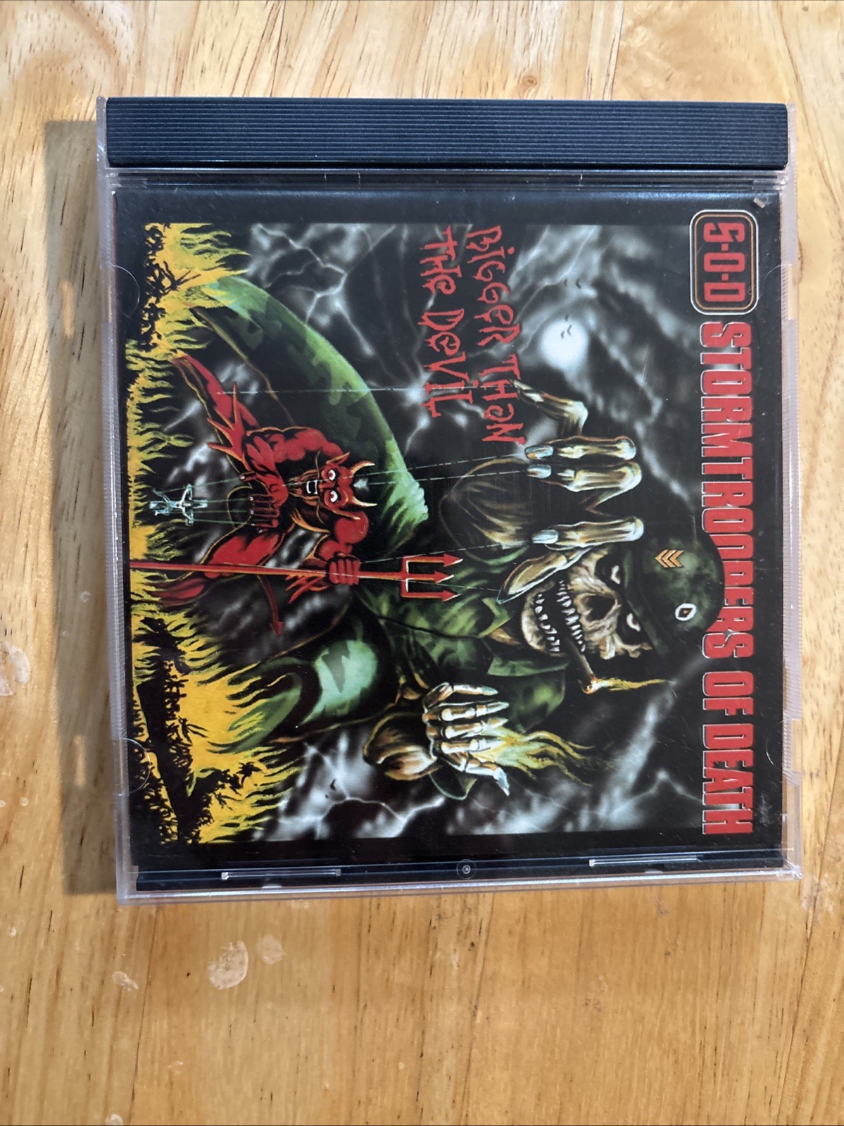 S.O.D. Bigger Than The Devil CD ORIGINAL USA PRESS! 1999 Nuclear Blast RARE! OOP