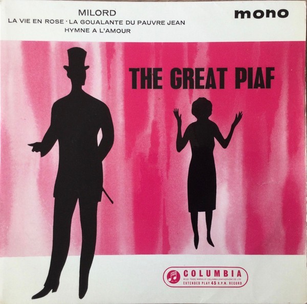 THE GREAT PIAF MILORD EP SEG 8220      7" SINGLE