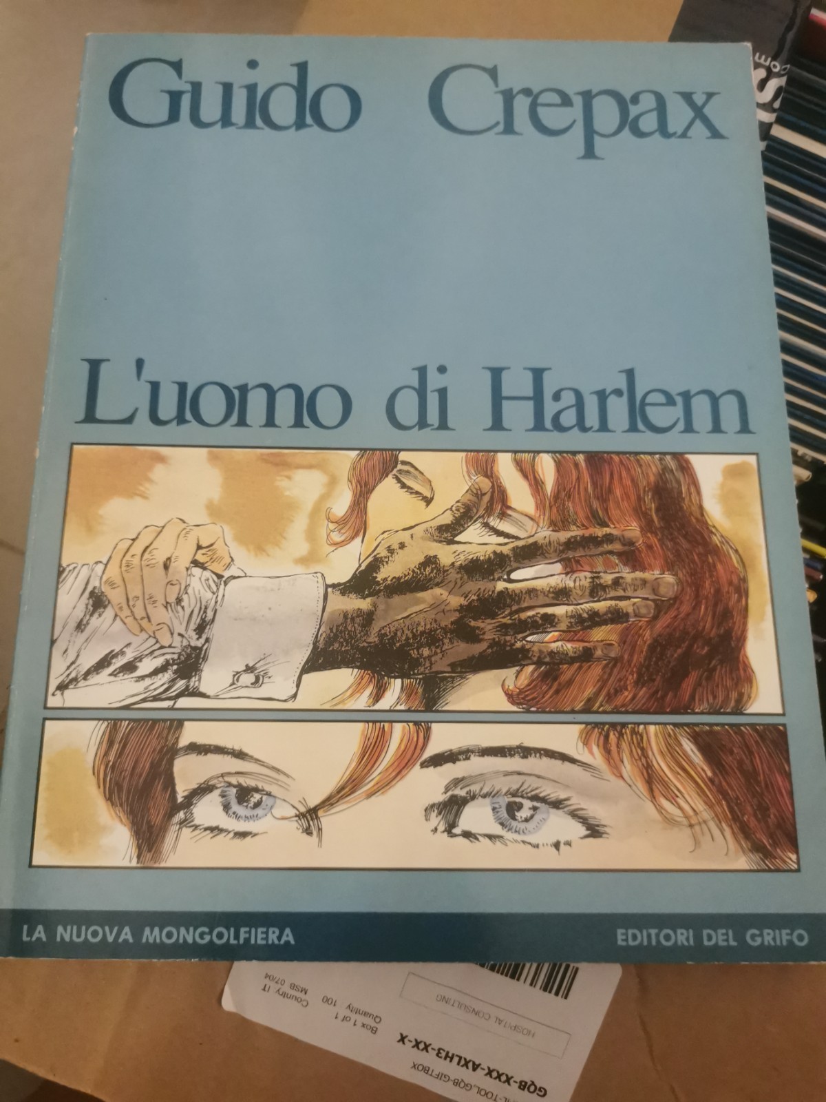 L'uomo di Harlem - Guido Crepax - Editori Del Grifo (1989) La Nuova Mongolfiera