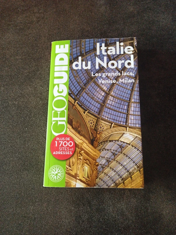 Livre géoguide Italie du Nord