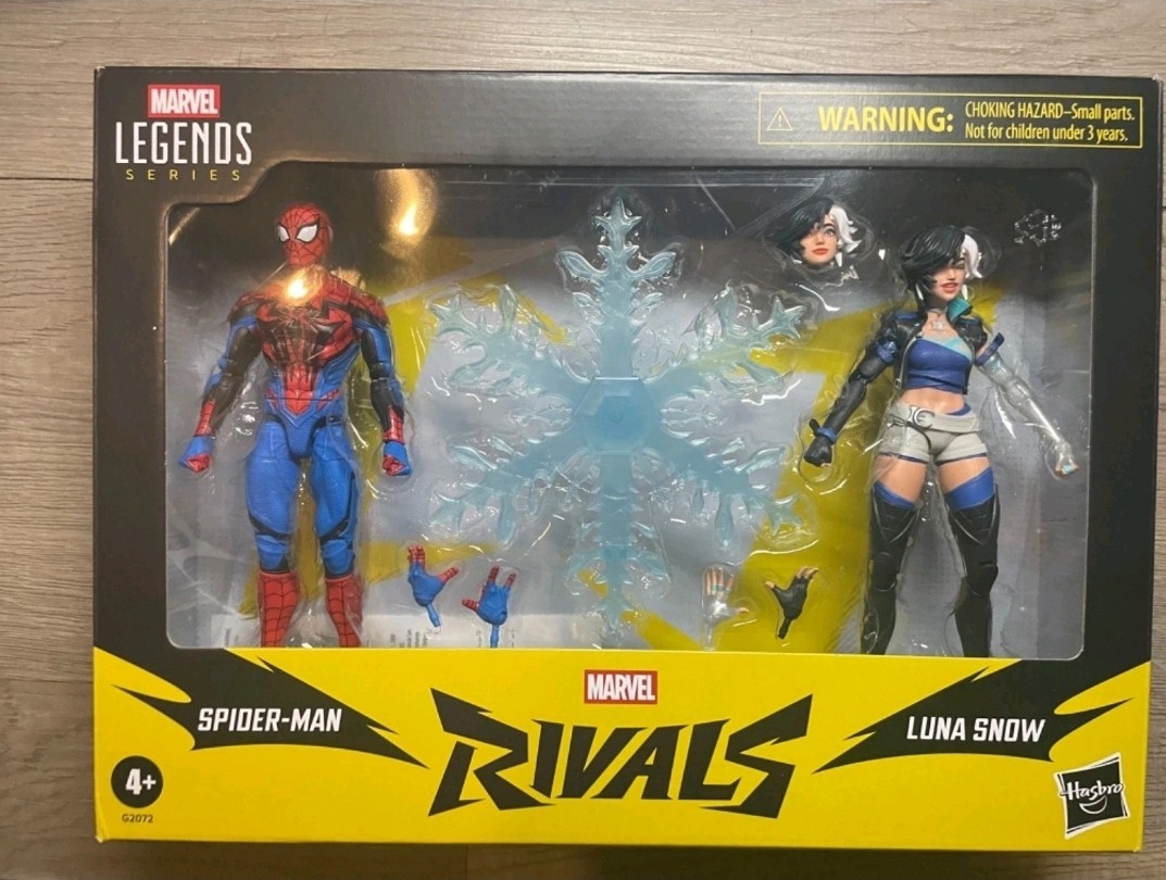 Marvel Legends Marvel Rivals Spiderman and Luna 6" US SHIP IN HAND READY!
