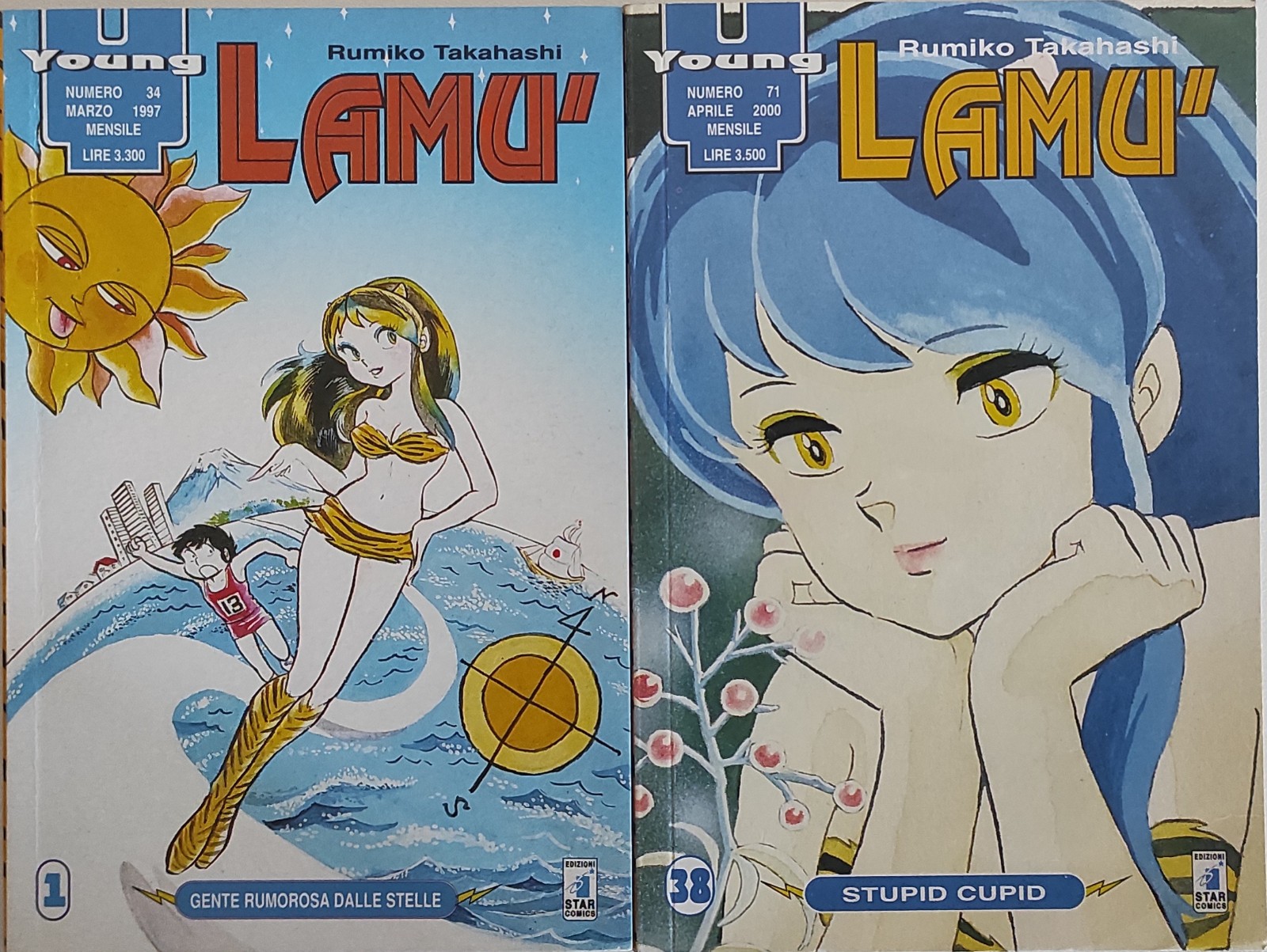 LAMU', SEQUENZA 1/38 COMPLETA, STAR COMICS 1997, FUMETTI IN OTTIMO STATO