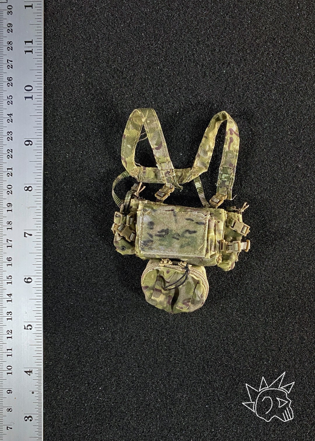 Accessorio action figure personalizzato scala 1/6 Tactical Chest Rig - M049