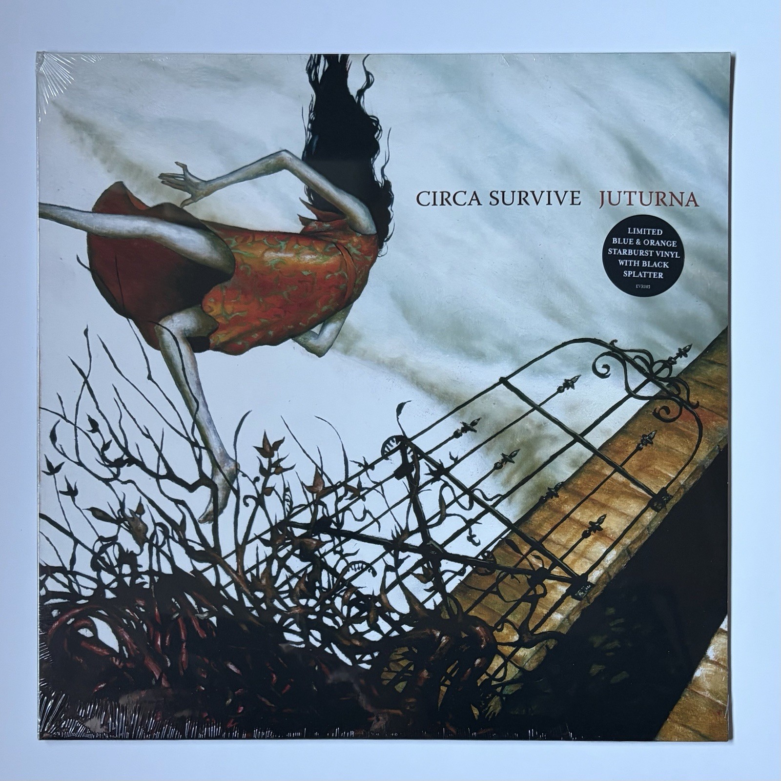 Circa Survive ‎-Juturna- Blue & Orange w/ Black Splatter LP /1000 - SHIPS NOW