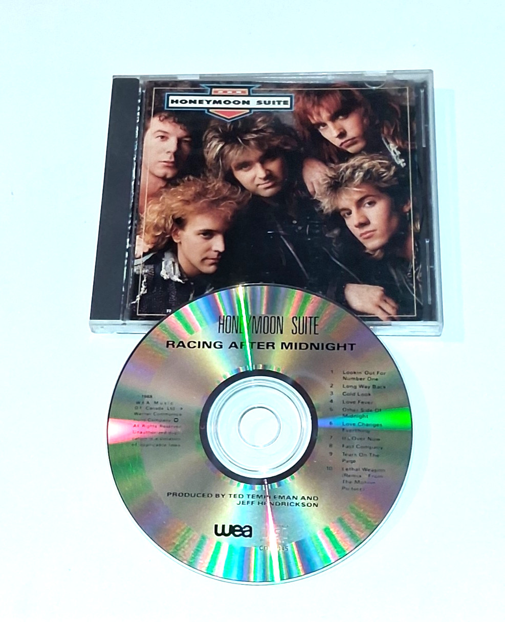 Racing After Midnight - Honeymoon Suite (CD 1988) Like New Canada WEA CD 55445