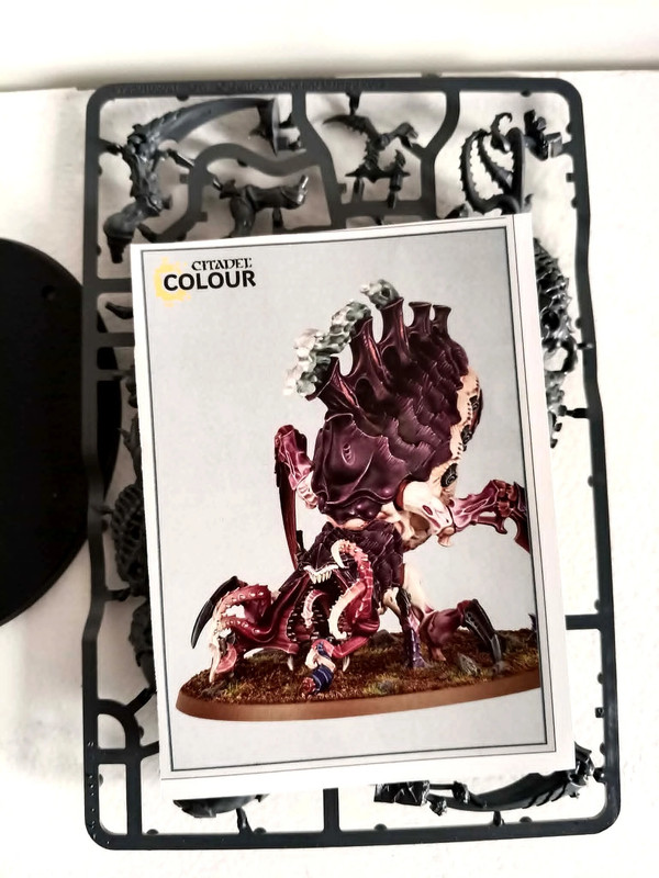Psychophage sur grappe Warhammer 40 000 Tyranide
