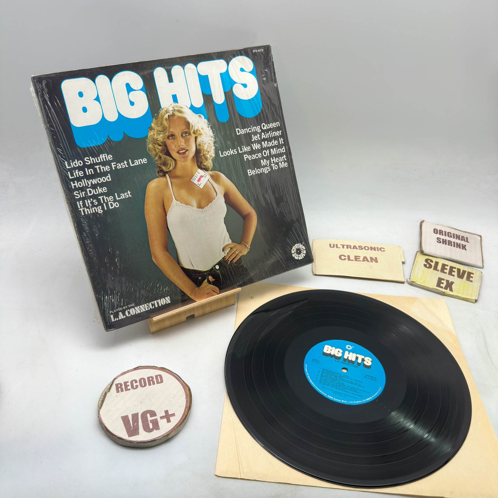The L. A. Connection - Play The Big Hits Vol. II VG+/EX 1977 Ultrasonic Clean