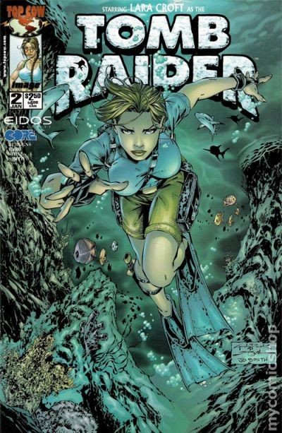 Tomb Raider #2 VF+ 8.5 2000 immagine stock