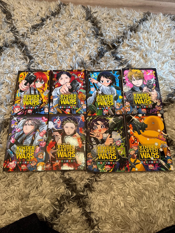Kindergarten wars 1-8 Manga loewe