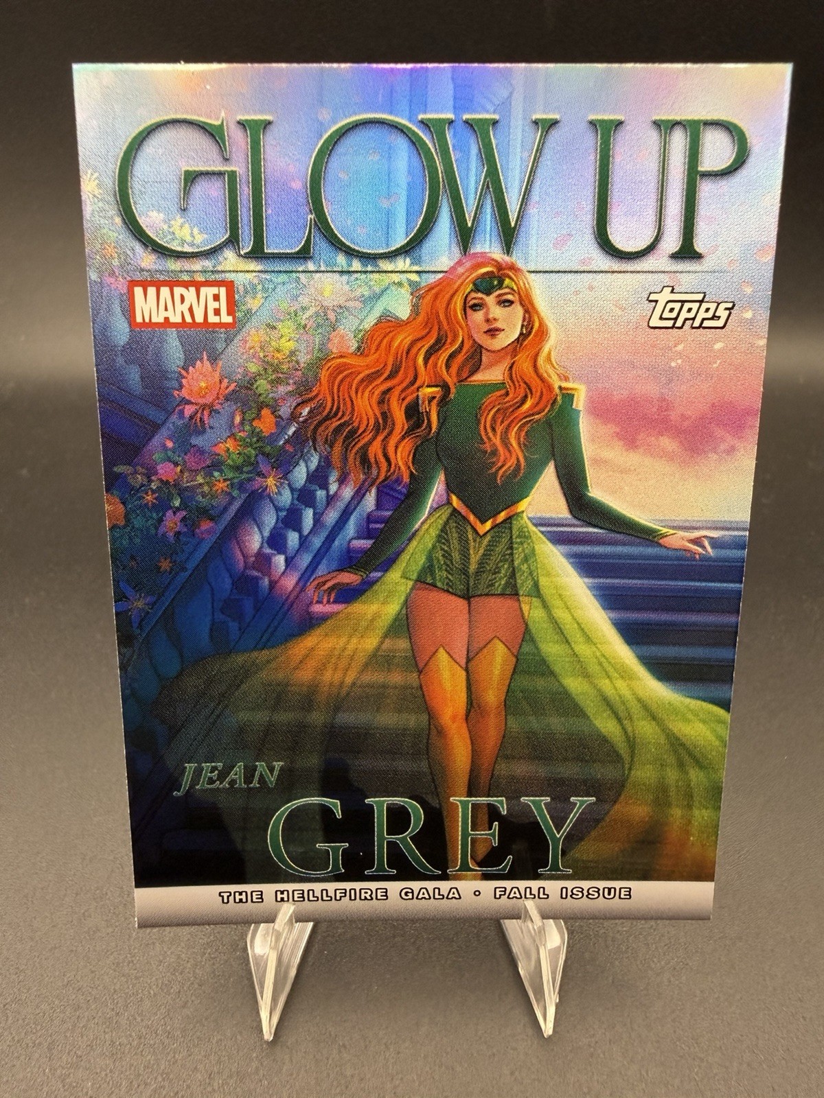 2026 Topps Marvel Neon Glow Up Jean Grey GU-10 – Marvel Trading Card