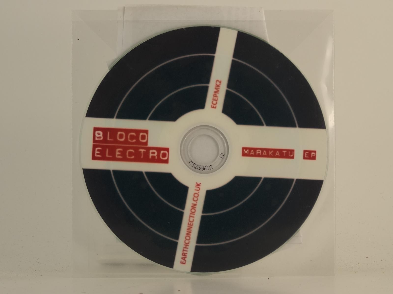 BLOCO ELECTRO MARAKATU E.P (H1) Promo CD Single  