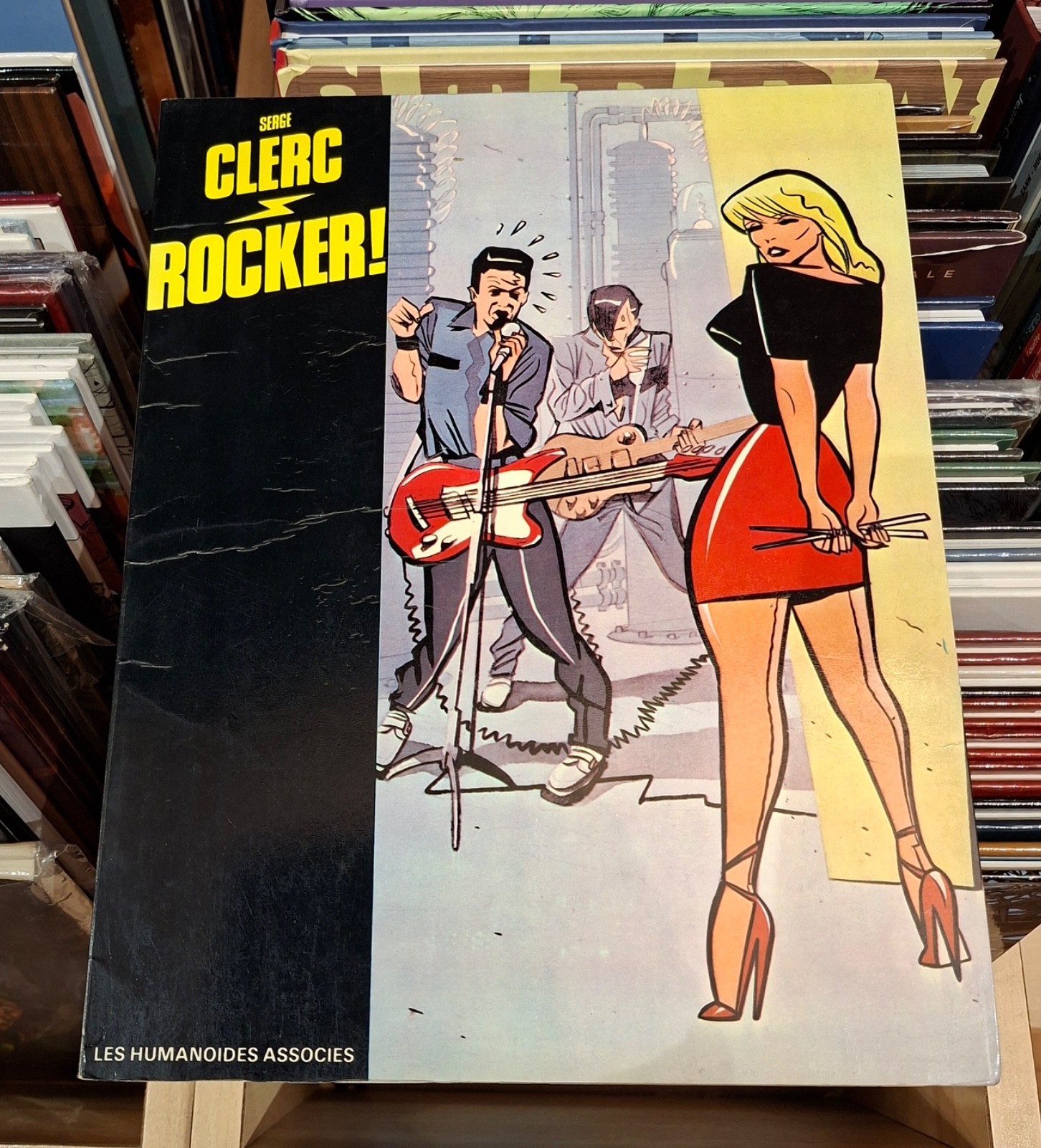 Phil Perfect T.3 Rocker ! _ Clerc _ Humanoïdes Associés E.O. 1981 / Dédicacé