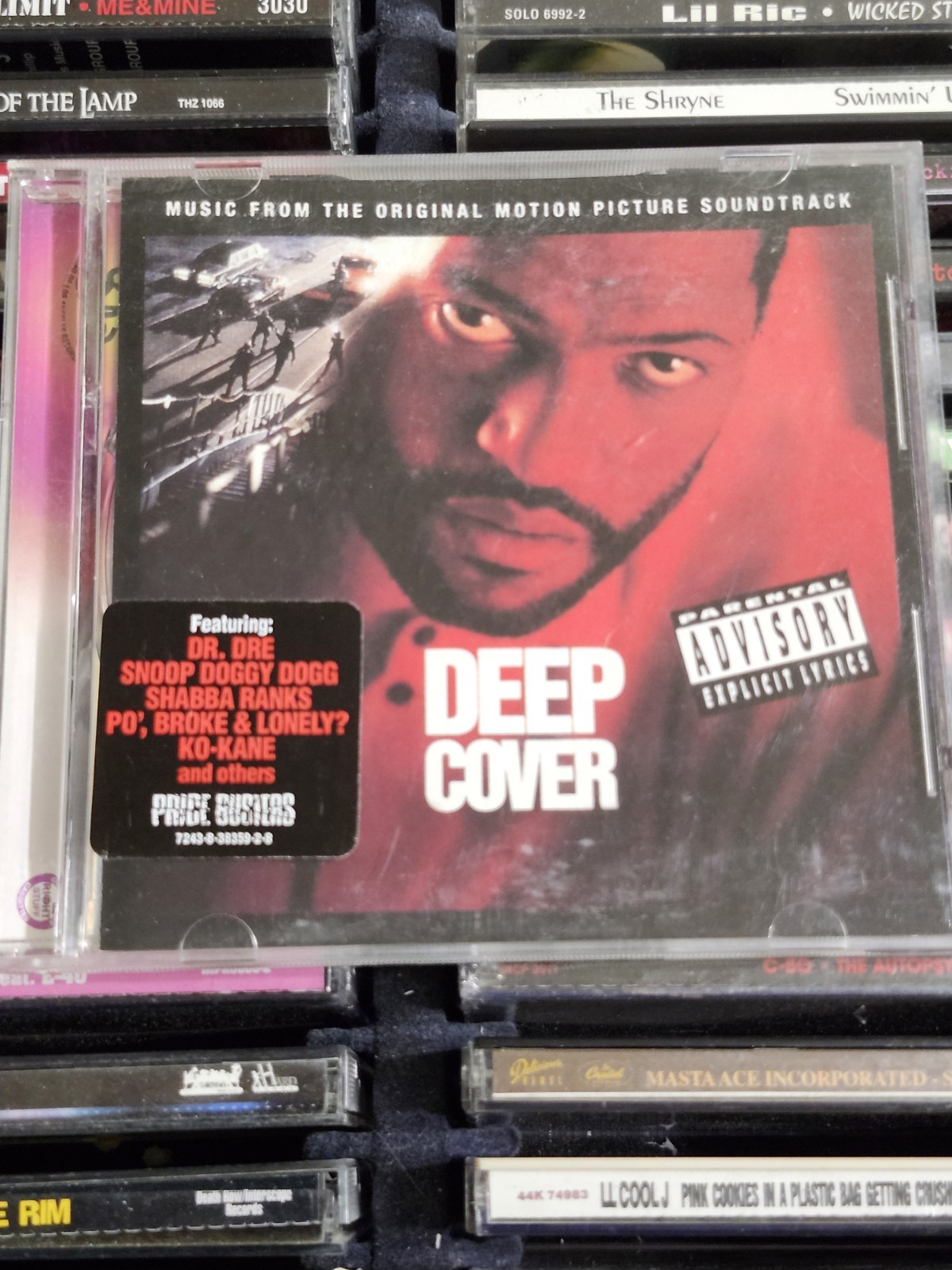 Deep Cover Soundtrack CD Dr Dre Snoop Rare HTF OOP 