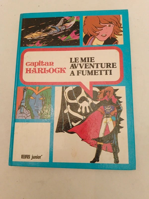 Libro fumetti capitan harlock 1979