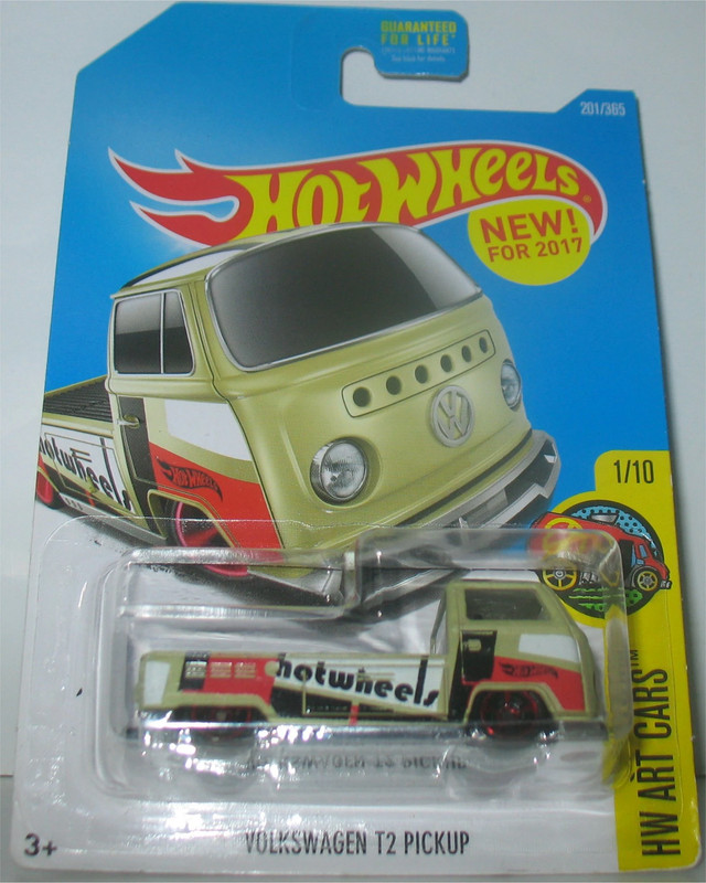Hot Wheels - Volkswagen Kombi T2 Pickup (cartela longa, 2017)