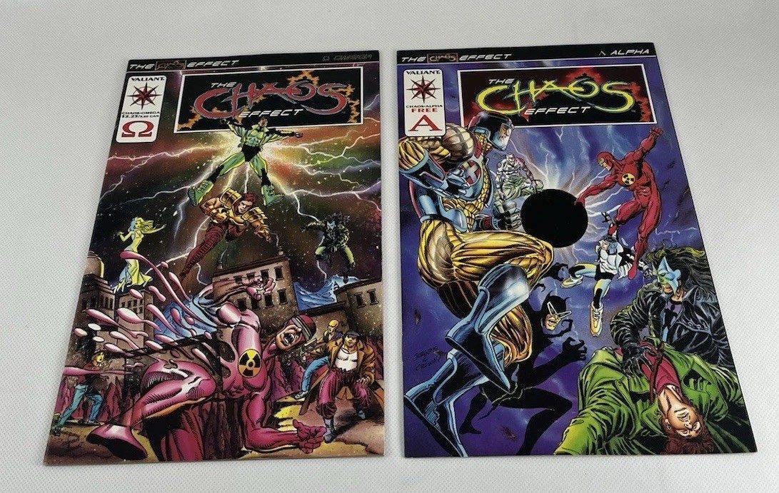 Valiant Comics L'effetto caos Alpha & Omega 1994 Bob Layton