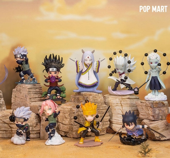 POP MART Naruto Ninja Great War Series 1 Random Blind Box Figure