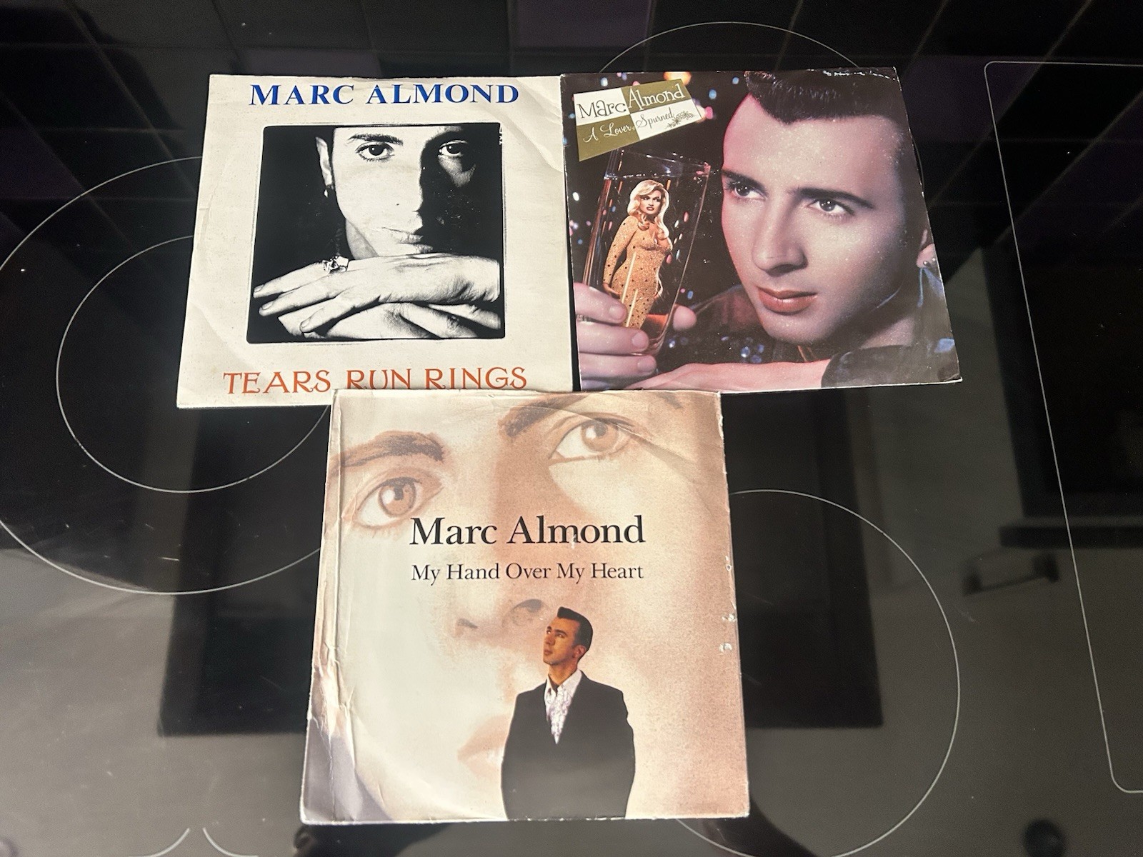 Marc Almond 7” Vinyl Singles Tears Run Rings A Lover Spurned Bundle x 3 Ex.Cond