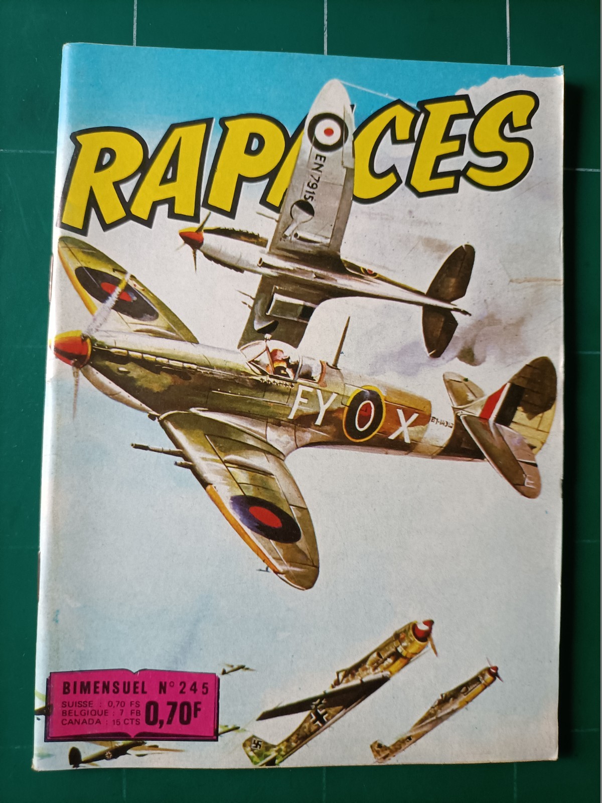 RAPACES   n°  245   /    Octobre  1971   /   TBE   / IMPERIA