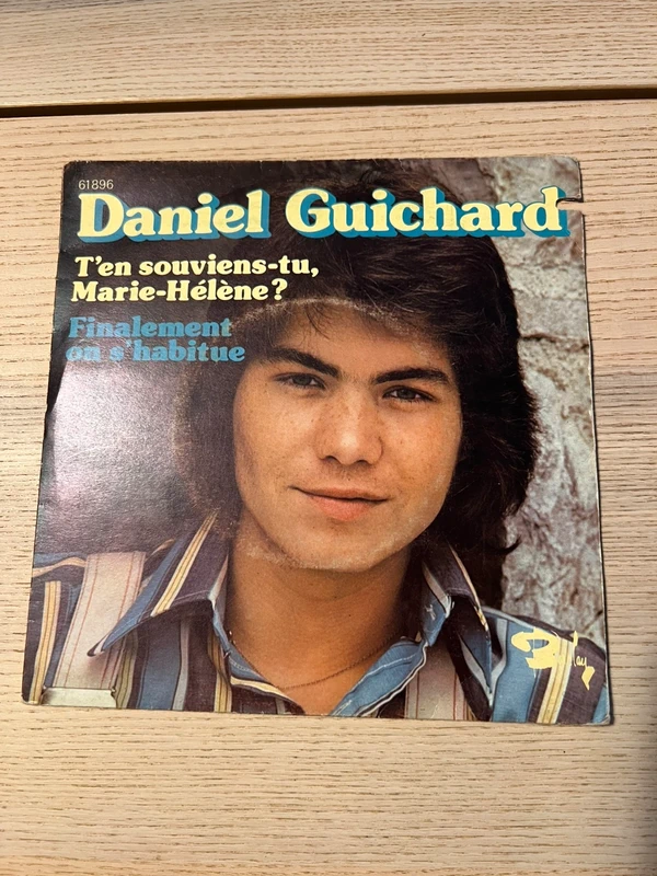 Vinyle 45 tours Daniel Guichard