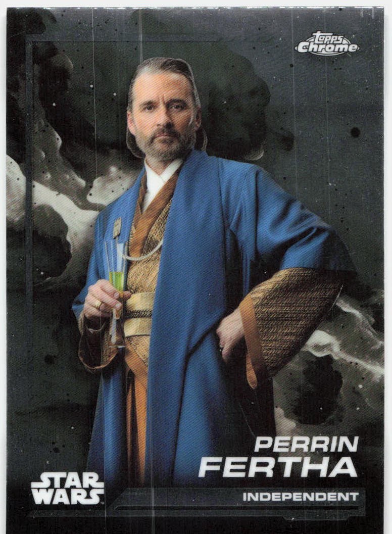 Star Wars Perrin Fertha #97 Holo Topps Chrome LP