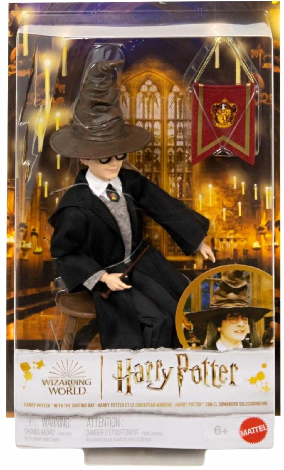 Mattel Harry Potter Cappello Ordinamento Bambola da Collezione 