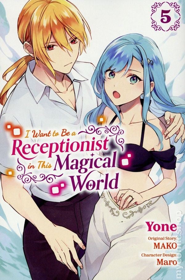 Voglio essere un receptionist in questo magico mondo GN #5-1ST NM 2025 immagine stock