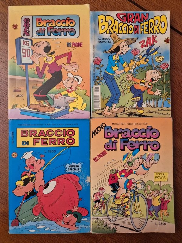 Fumetti misti Braccio di Ferro