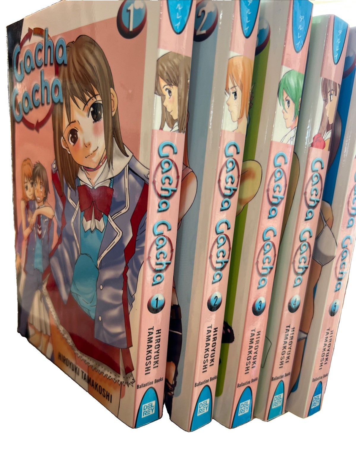 Gacha Gacha di Hiroyuki Tamakoshi volumi 1-5 (SET COMPLETO)