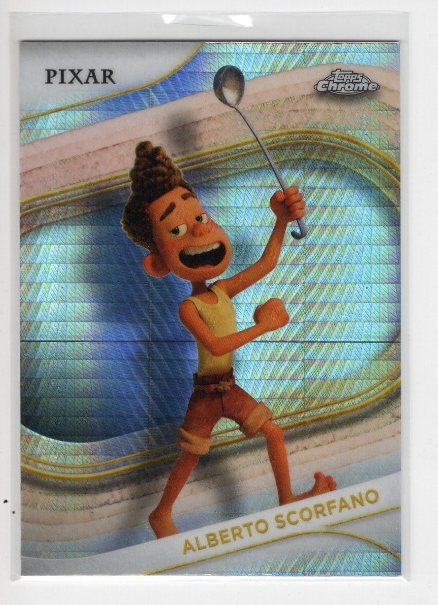 2025 Topps Chrome Disney Alberto Scorfano Prisma Rifrattore #182