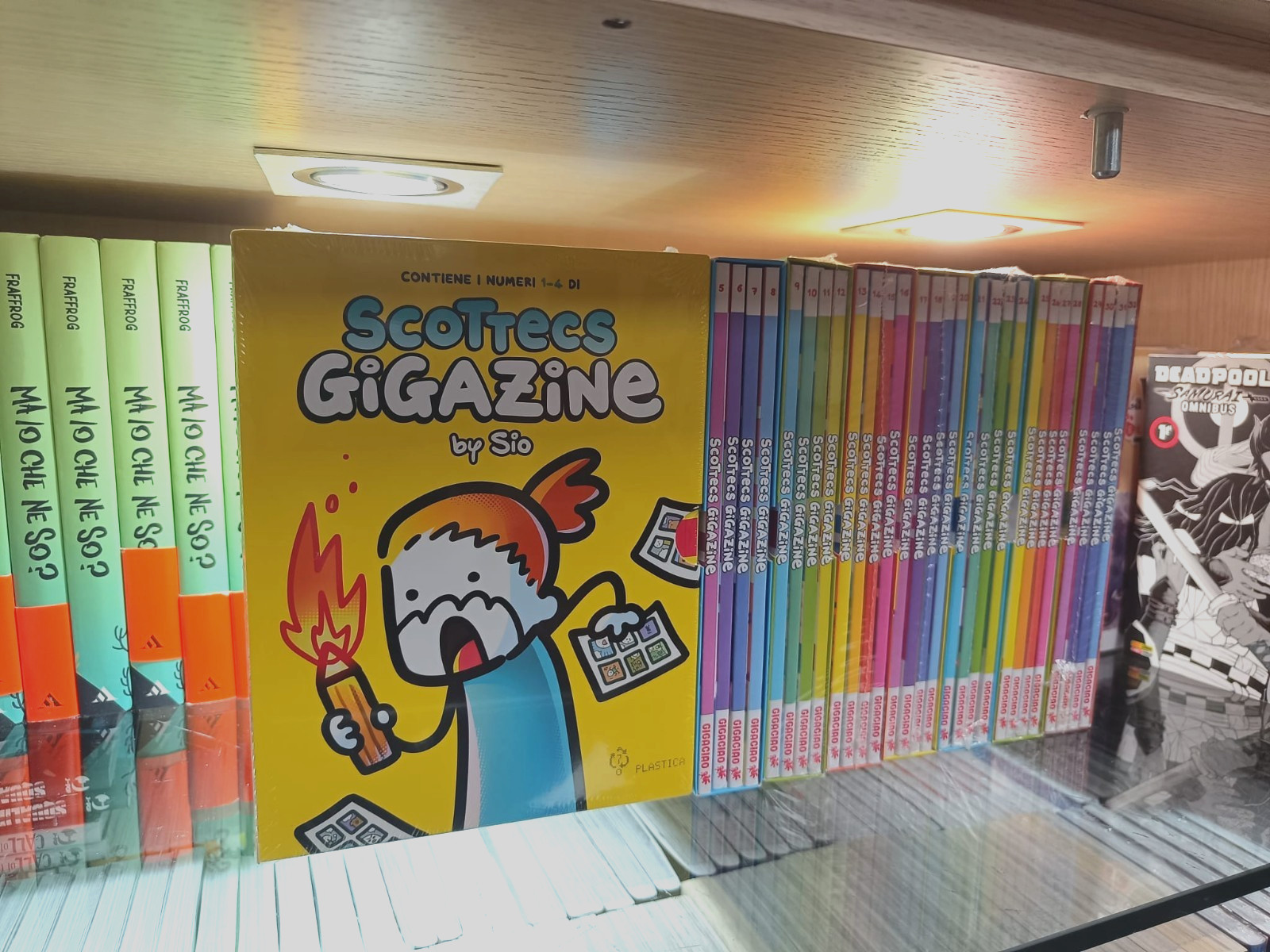 SCOTTECS GIGAZINE BOX - Sequenza Completa 1/32 + VARIANT - GIGACIAO - by SIO