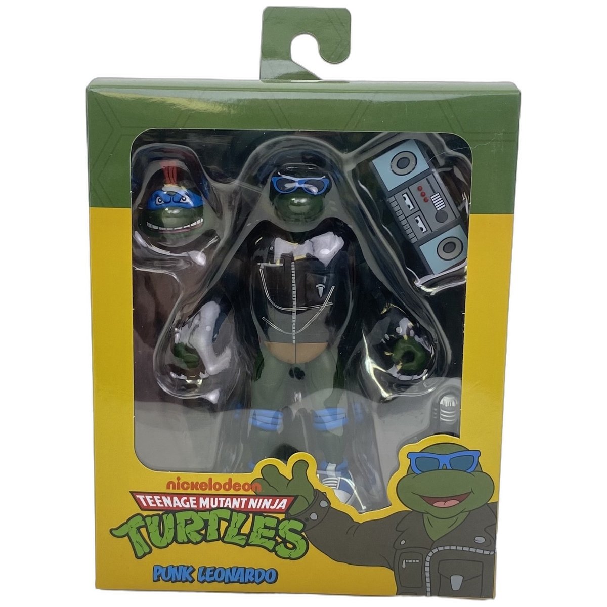 Modellino Teenage Mutant Ninja Turtles Punk Leonardo NECA sigillato nuovo