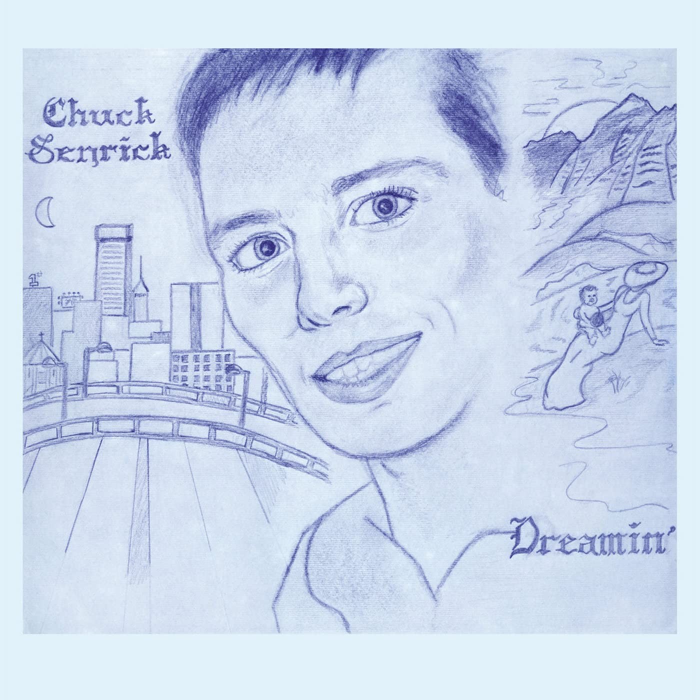 CHUCK SENRICK - DREAMIN' (LIMITED  GRAY VINYL LP)   VINYL LP NEUF