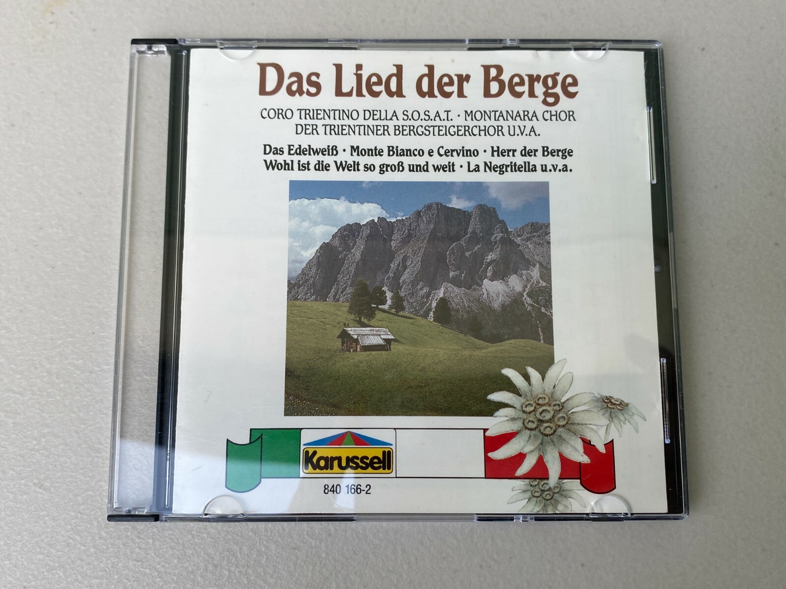 Das Lied Der Berge Coro Trientino Della Montanara Chor Germany Folk CD