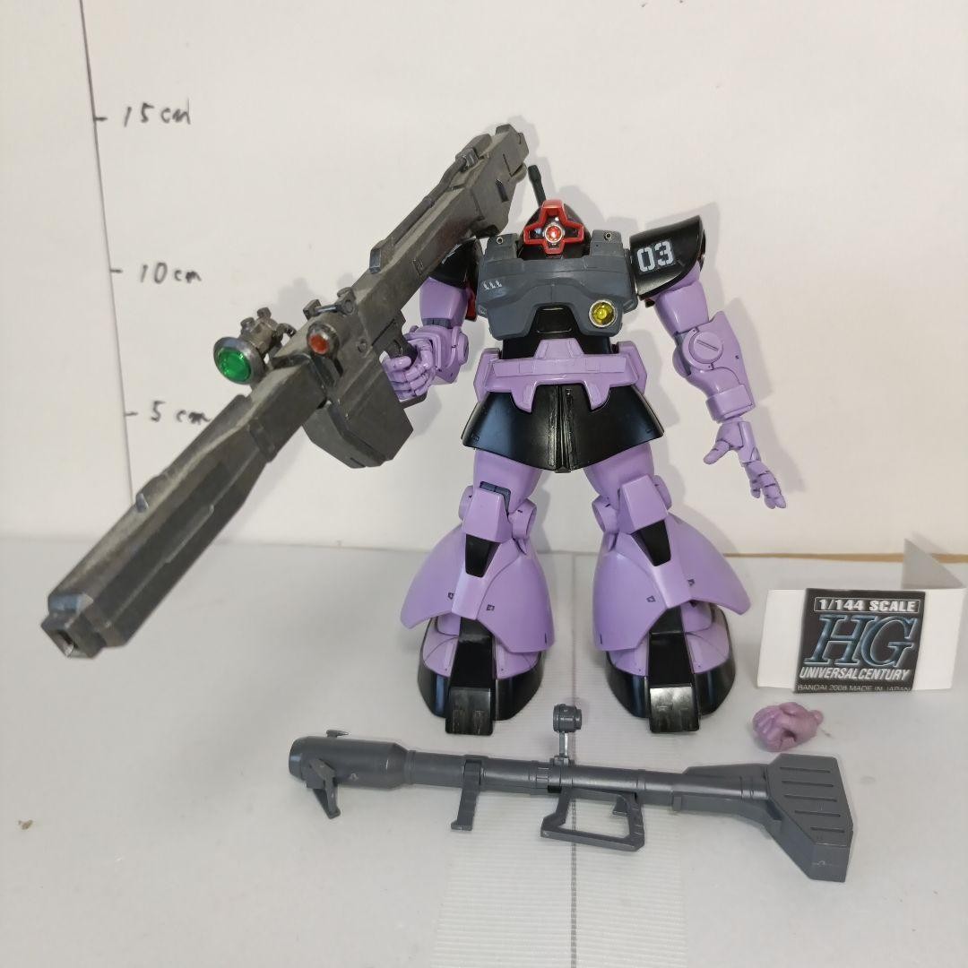 HG 1/144 Rick Dom dipinto e assemblato Gunpla Gundam modificato