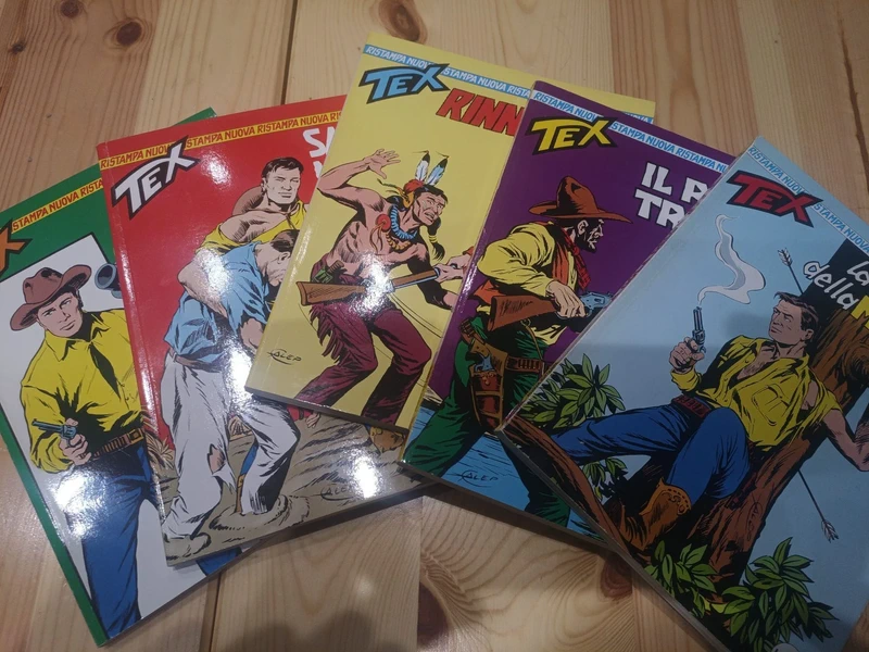 Tex Nuova rispampa Serie completa 1-150